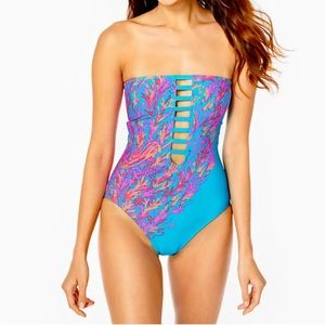 NWT Teslee One Piece Swimsuit Lilly Pulitzer